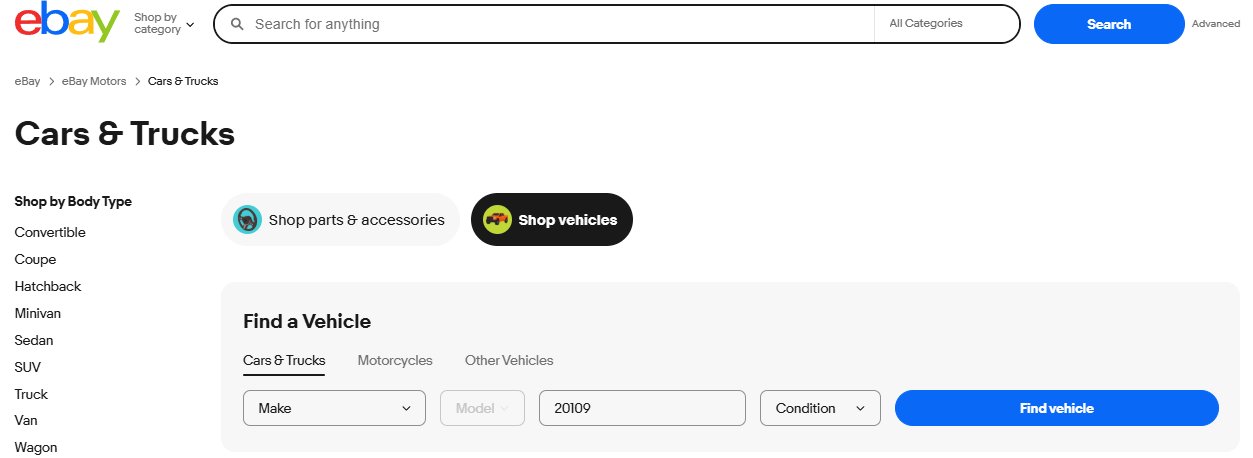 ebay motors