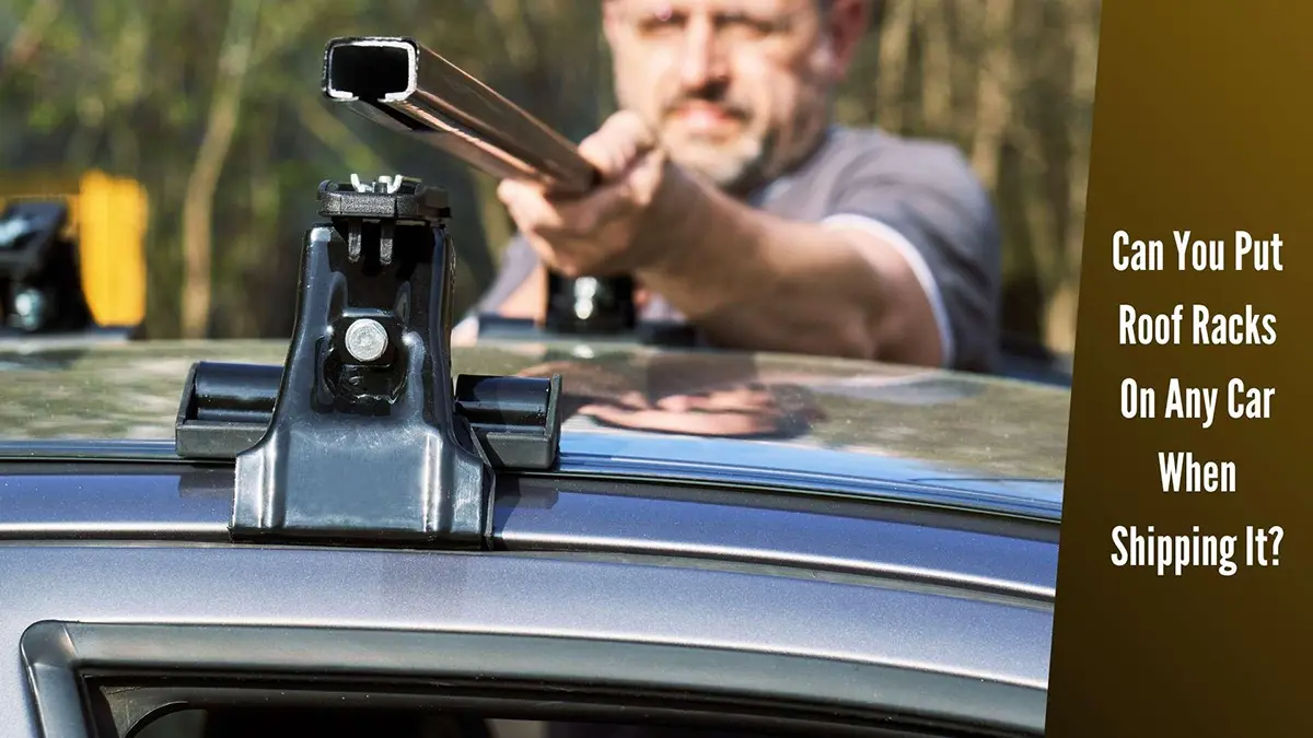 Putting roof racks on cars sale