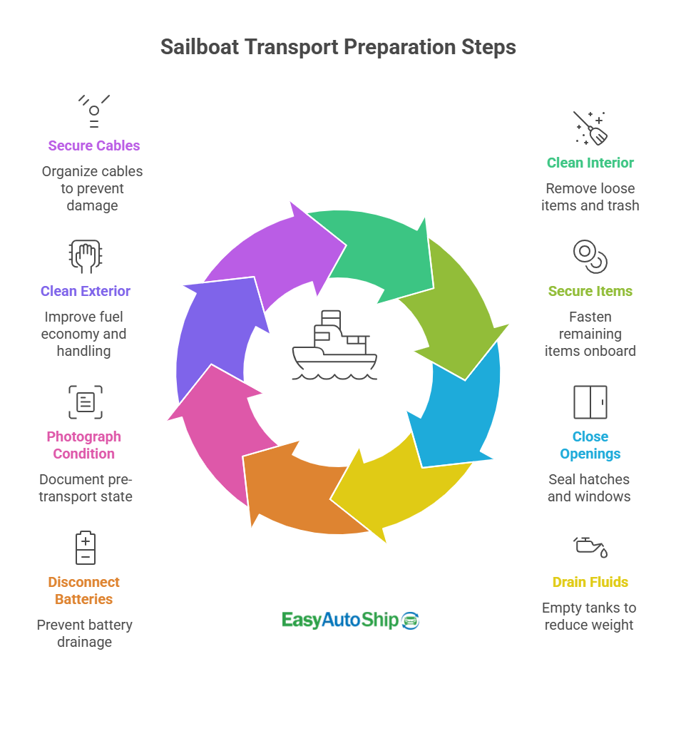 sailboat transport