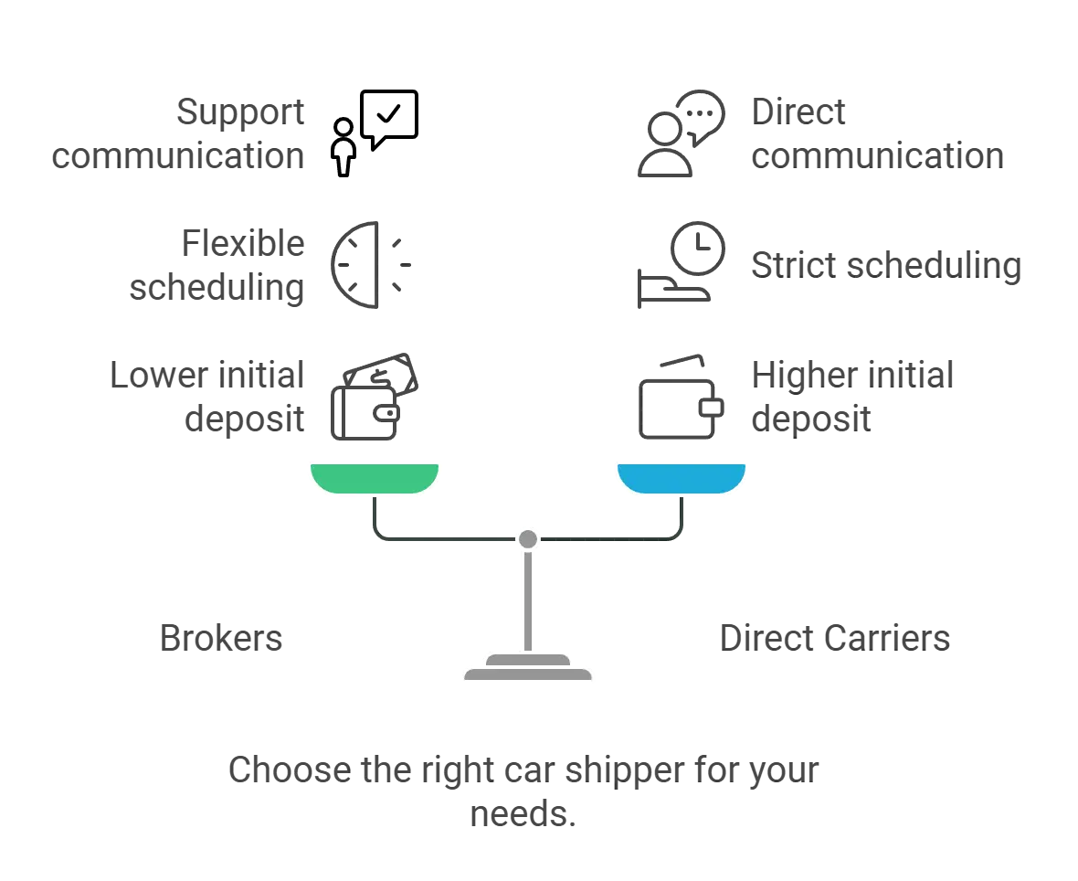 Broker vs. Transport Car Company - Which One Should You Hire?